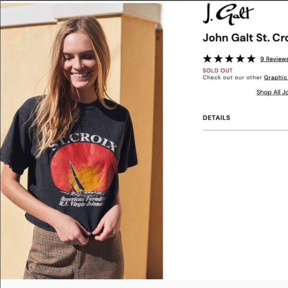 Brandy Melville Tops - 🧡 ST. CROIX TEE 🧡